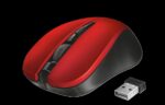 Mouse Trust Mydo Silent Click, Wireless, rosu - TR-21871 - imagine 2