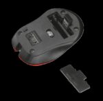 Mouse Trust Mydo Silent Click, Wireless, rosu - TR-21871 - imagine 4