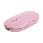 Mouse Trust Puck, Rechargeable Bluetooth, roz - TR-24125