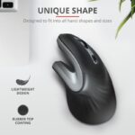 Mouse Trust Verro Ergonomic, Wireless, negru - TR-23507