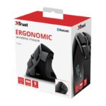 Mouse Trust Voxx, Rechargeable Ergonomic Wireless, negru - TR-23731 - imagine 14