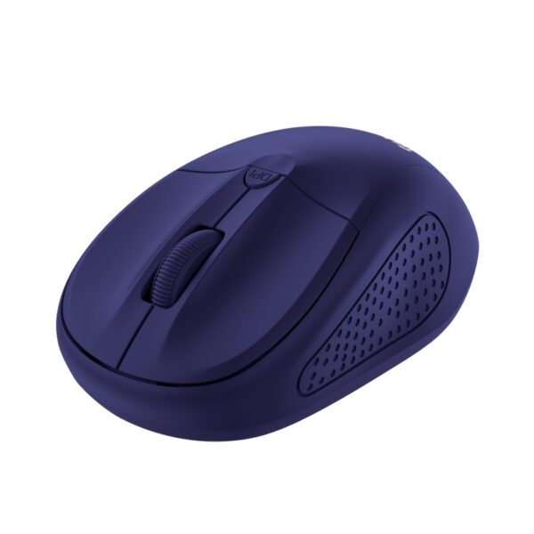 Mouse Trust Wireless optic, rezolutie 1600 DPI, albastru - TR-24796