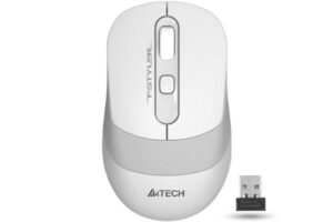 Mouse wireless A4tech, optic, rezolutie 2000 DPI, dimensiuni 108 - FG10 WHITE