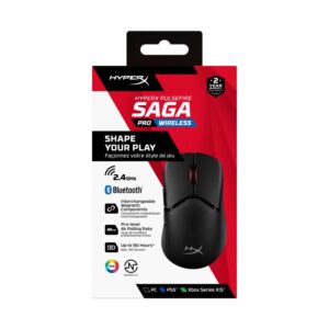 Mouse wireless HP Hyperx Pulsefire Saga Pro, rezolutie 26000 dpi - A2PB2AA