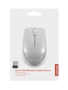 Mouse wireless Lenovo 300, Arctic Grey - GY51L15678