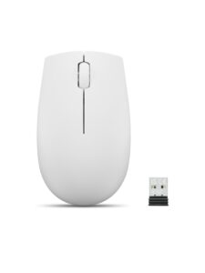 Mouse wireless Lenovo 300, Cloud Grey, Rezolutie (dpi): 1000 dpi - GY51L15677