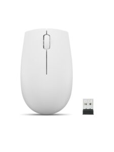 Mouse wireless Lenovo 300, Cloud Grey, Rezolutie (dpi): 1000 dpi - GY51L15677