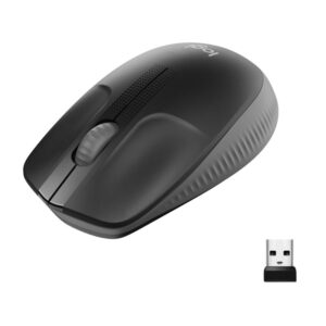 Mouse wireless optic Logitech M190, rezolutie maxima 1000DPI, negru - 910-005905