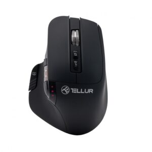 Mouse wireless Tellur Shade, silent click, rezolutie maxima 3200 DPI - TLL491261