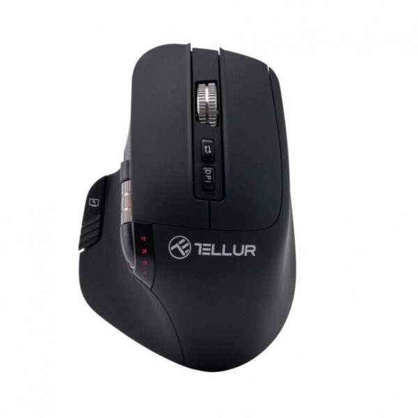 Mouse wireless Tellur Shade, silent click, rezolutie maxima 3200 DPI - TLL491261