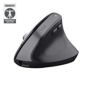 Mouse Wireless Trust Bayo+, 2400 DPI, Negru - TR-25146
