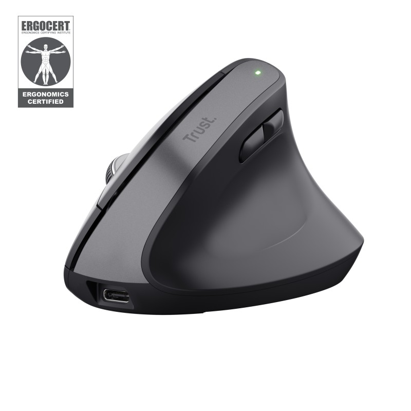 Mouse Wireless Trust Bayo+, 2400 DPI, Negru - TR-25146-01 Mouse Wireless Trust Bayo+, 2400 DPI, Negru - TR-25146 - imagine 1