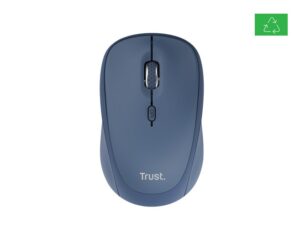 Mouse wireless Trust Yvi, rezolutie maxima 1600 DPI, albastru - TR-25455