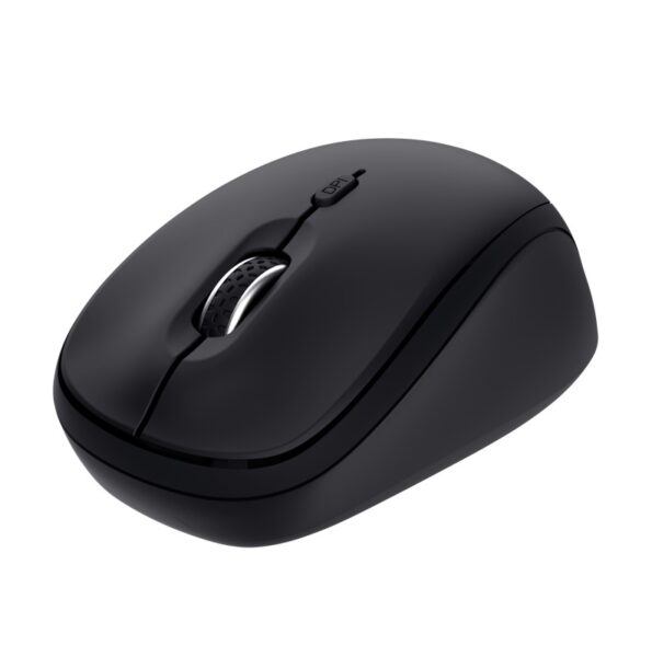 Mouse wireless Trust Yvi, rezolutie maxima 1600 DPI, negru - TR-25440