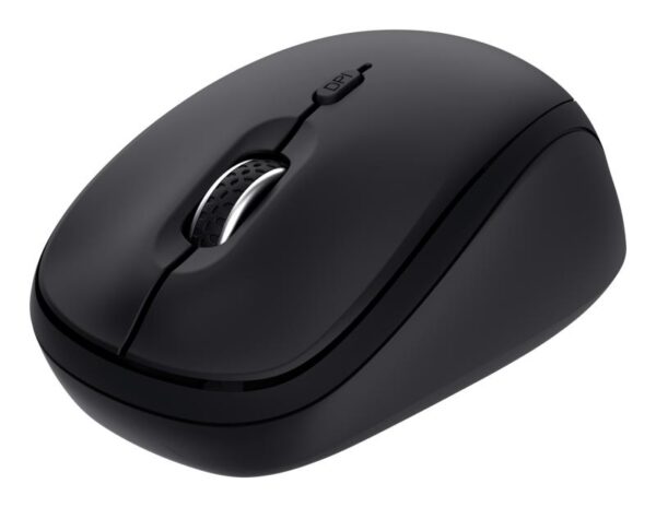 Mouse wireless Trust Yvi, rezolutie maxima 1600 DPI, negru - TR-25440