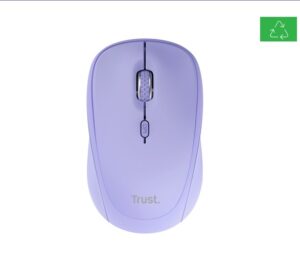 Mouse wireless Trust Yvi, rezolutie maxima 1600 DPI, violet - TR-25583