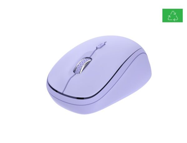 Mouse wireless Trust Yvi, rezolutie maxima 1600 DPI, violet - TR-25583