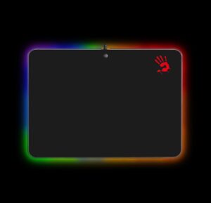 Mousepad A4Tech, RGB Gaming, cu led 358 x 256 x 2.6 mm, negru - MP-50RS