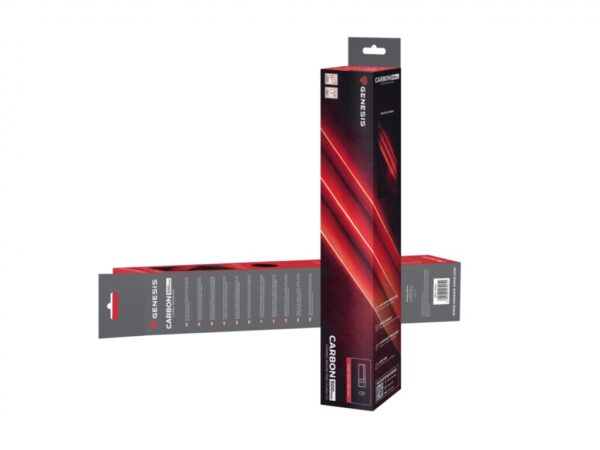 Mousepad Genesis Carbon 500 Maxi Flash, material cauciuc + textil - NPG-2044