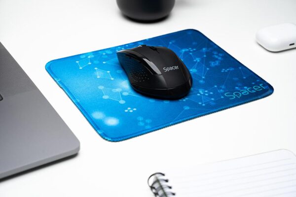 Mousepad SPACER, cauciuc si material textil, cusut pe margine - SP-PAD-S-PICT