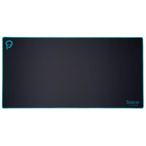 MousePpad Spacer gaming, cauciuc si material textil - SPMP-PAD-GAME-XL-BK