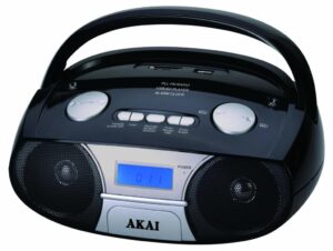 MP3 player portabil AKAI, cu bluetooth, radio FM, putere 3W - APRC-106