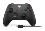 Ms Xbox Wireless Controller + USB-C Cable Carbon Black - 1V8-00002