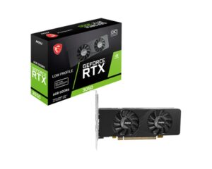 MSI GEFORCE RTX 3050 LP E 6G OC. Graphics processor family: NVIDIA