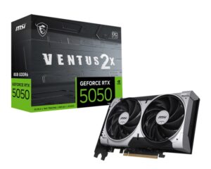 MSI GEFORCE RTX 5050 8G VENTUS 2X OC. Graphics processor