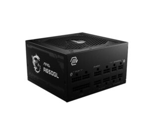 MSI MAG A650GL. Total power: 650 W, AC input voltage: 100 - 240 V - 306-7ZP8C11-CE0