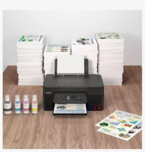 Multifunctional inkjet color CISS Canon PIXMA G3470 Black - 5805C009AA