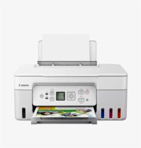 Multifunctional inkjet color CISS Canon PIXMA G3470 White - 5805C029AA