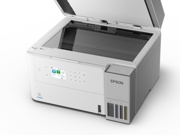 Multifunctional inkjet color Epson EcoTank CISS L6376, culoare alb - C11CL43404