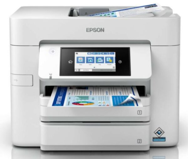 Multifunctional inkjet color Epson WF-C4810DTWF, dimensiune A4 - C11CJ05403