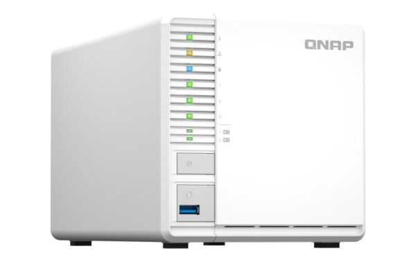 NAS QNAP 262 3-Bay, CPU Intel® Celeron® N5105/N5095 4-core/4-thread - TS-364-8G