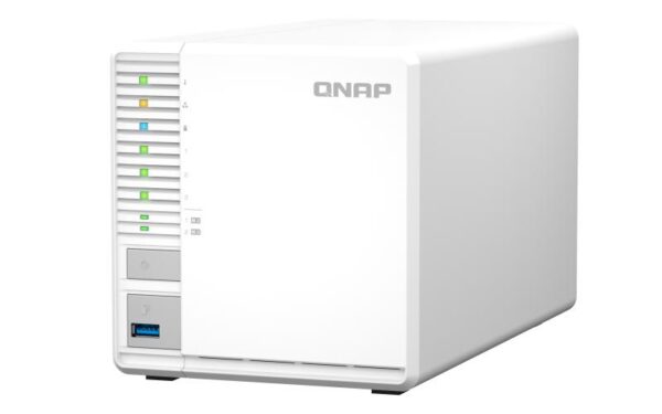 NAS QNAP 262 3-Bay, CPU Intel® Celeron® N5105/N5095 4-core/4-thread - TS-364-8G