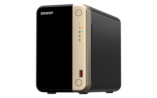 NAS QNAP 264 2-Bay, CPU Intel® Celeron® N5105/N5095 4-core/4-thread - TS-264-8G