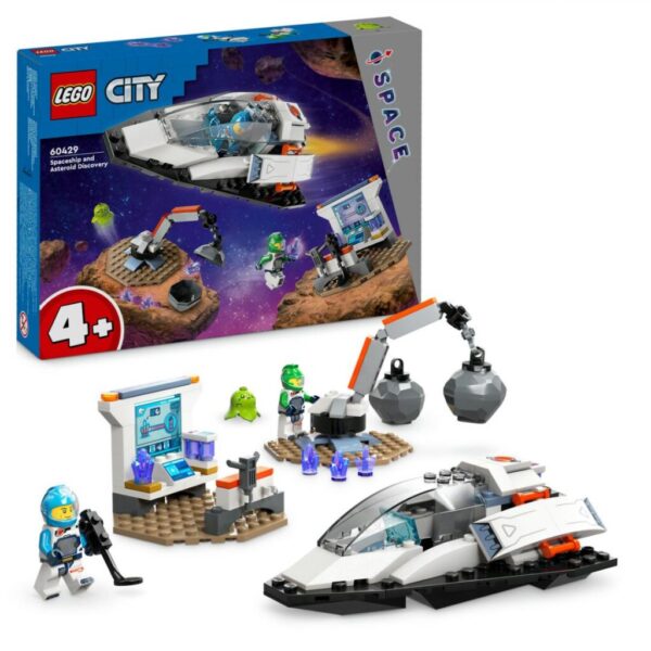 NAVA SPATIALA SI DESCOPERIRREA ASTEROIDULUI, LEGO 60429 - LEGO60429