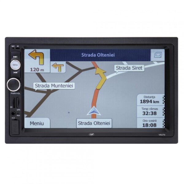 Navigatie multimedia PNI V8270 2 DIN cu GPS MP5, touch screen 7" - PNI-V8270