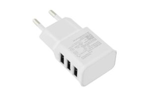Network charger Lamtech, 2.1A, 3xUSB, White - PHA-9982017040532