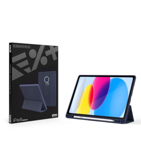 NEXT ONE ROLLCASE FOR IPAD 10TH GENERATION ROYAL BLUE - IPAD-10GEN-ROLLBLU