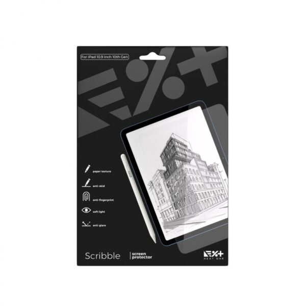 NEXT ONE Scribble Screen Protector for iPad 10.9" 2022 - IPAD-10GEN-SCRB