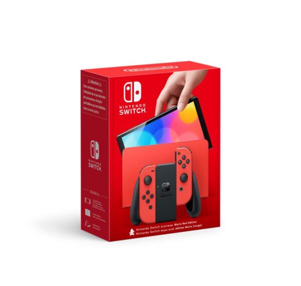 NINTENDO SWITCH CONSOLE OLED MARIO RED EDITION - NINSWIOLEMAR