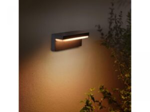 Nyro Hue WACA wall lantern black 1x13.5 - 000008718696174302
