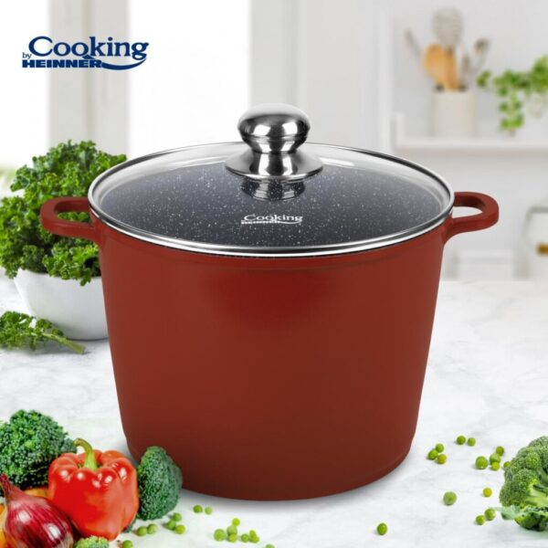 OALA ALUMINIU+CAPAC 24x18CM, 8.2 L, CALABRIA, COOKING BY HEINNER - HR-JLG-D24O