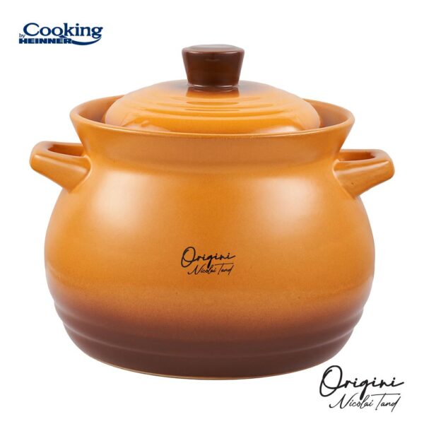 OALA CERAMICA CU CAPAC, 17x18 CM, 4.5 L, NICOLAI TAND, ORIGINI - HR-FJ-052