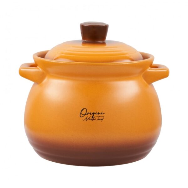 OALA CERAMICA CU CAPAC, 19x19.5 CM, 6 L, NICOLAI TAND, ORIGINI - HR-FJ-070