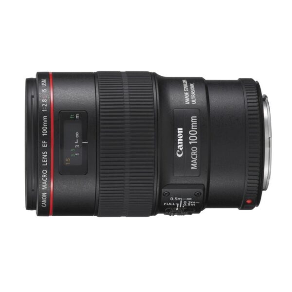 Obiectiv foto Canon EF 100mm/ F2.8L IS MACRO USM - AC3554B005AA
