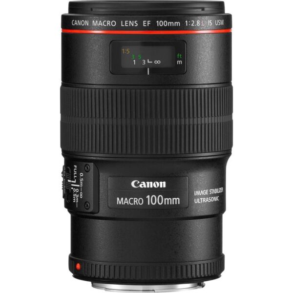Obiectiv foto Canon EF 100mm/ F2.8L IS MACRO USM - AC3554B005AA