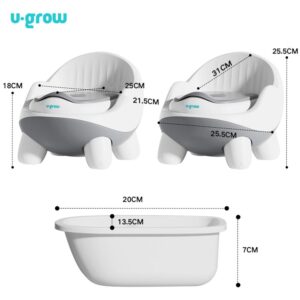 Olita cu spatar ergonomic, U-Grow - UG-0068OL